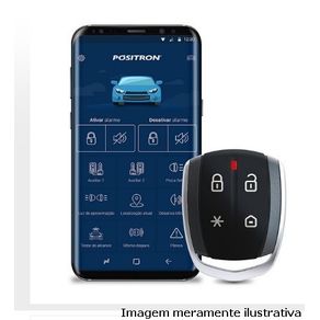 Alarme Bloqueador Positron Cyber Px 360Bt Funcao Controle R