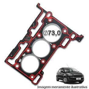 Junta Mt Ka 1.0 3Cil 15/ S/ Retentor (Fibra)