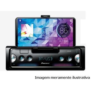 Cd Mp3 Player Smartphone Pioneer Entrada Usb Frontal Blueto