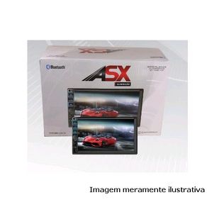 Mp5 Player Asx Tela 7 Pol 2 Din Touch Screen Radio/ Fm/ Usb/ Bluetooth ( Entrada P/ Camera Ts )