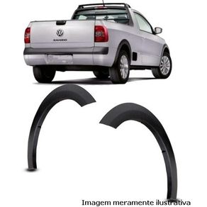 Protetor P/Lama Ts Saveiro G6 13/16 Preto Texturizado Le
