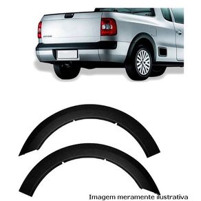 Protetor P/Lama Dt Saveiro G5 09/13 Preto Texturizado Ld