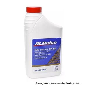 Óleo Motor 0W20 Api Sn Acdelco Sintetico 1L