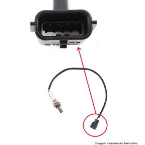 Sonda Lambda Pos Catalisador Injeção Renault Logan Sandero