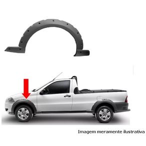 Protetor Para-Lama Dianteiro Fiat Strada 1.4 2008/2013 Le