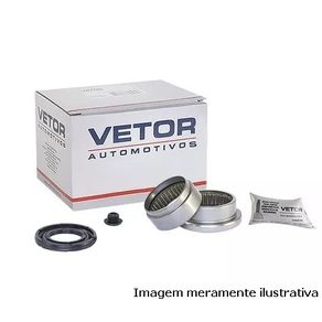 Kit Rolamento Traseiro Braco Oscilante Peugeot 206 1.6 16V