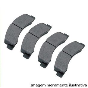 Pastilhas de Freio Dt Ts Ford F4000 1998/ F250 1998/ F350 19