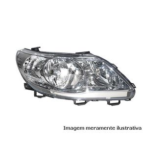 Farol Direito Vw Gol G5 Voyage 2008/ Duplo (Sistema Valeo)