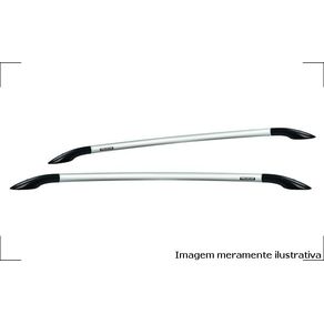 Longarina Teto Mitsubishi Pajero Tr4 /2009 Tubular Prata (N