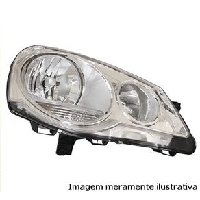 Farol Ld Vw Polo 2007/