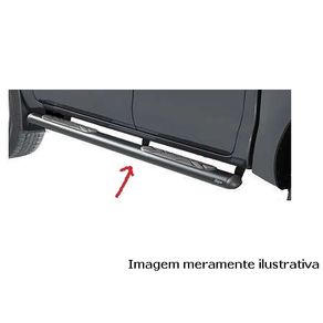 Spoiler Lat Toro Oval C/ Kit Preto Fosco