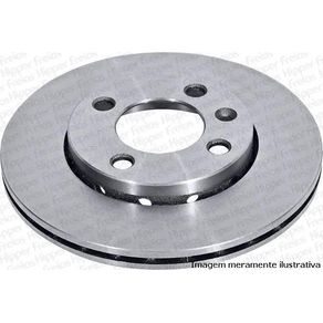 Disco Fr Dt Gol G5 1.0/ 1.6 8V 08/ Saveiro G5 1.6 8V 10/ Voyage 1.0/ 1.6 8V 08/ Aro 14 Ventilado S/ Cubo