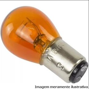 Lampada 1034 P21/5W 12V 2 Polos Ambar (Asx2535)
