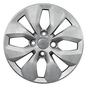 Jogo de Calota Universal Aro 14 Modelo Vw Gol Voyage G6 2015/ Prata