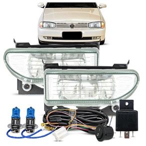 Kit Farol Milha Direita A Esquerda Direita A Esquerda Vw Gol Parati 1999/