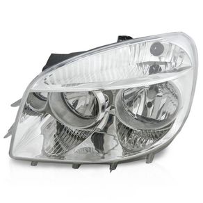 Farol Esquerdo Fiat Doblo 2010/ Moldura Cromada
