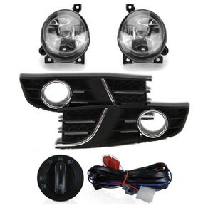 Kit Farol Milha Direita A Esquerda Vw Polo 2013/ Hb4 55W Botao Original