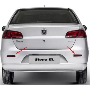 Lanterna Para-Choque Traseiro Fiat Siena 2005/2008 (Refleto