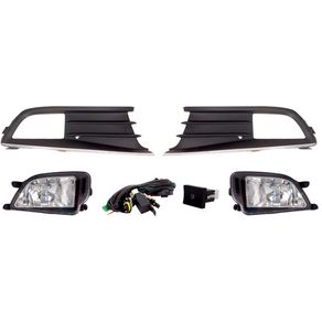 Kit Farol Milha Ld Le Vw Gol G6 2012/ com Grade com Botao O