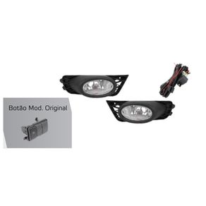 Kit Farol Milha Ld Le Honda Civic 2009/