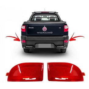 Lanterna Para-Choque Traseiro Fiat Strada 2014/ (Refletor )