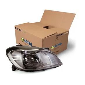 Farol Direito Gm Celta 2011/ Prisma 2011/2012 (Dark Chrome)