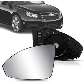 Suporte Retrovisor Gm Cruze 2012/ com Vidro Metalizado A Esquerda