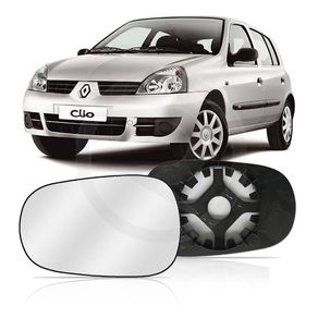 Suporte Retrovisor Renault Clio 2013/ com Vidro Metalizado