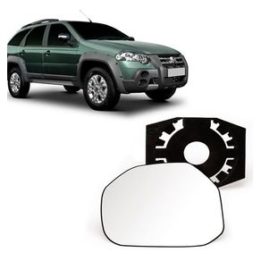 Suporte Retrovisor Fiat Palio 2009/ com Vidro Direita