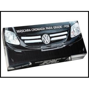 Grade Para-Choque Superior Dianteiro Vw Fox /2007 Cromada M
