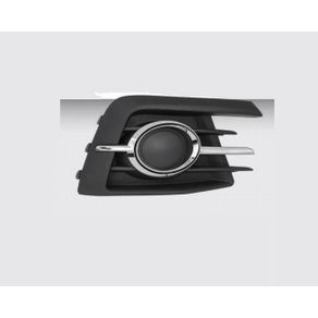 Grade Para-Choque Milha Vw Gol G7 Voyage 2016/ com Aro Crom