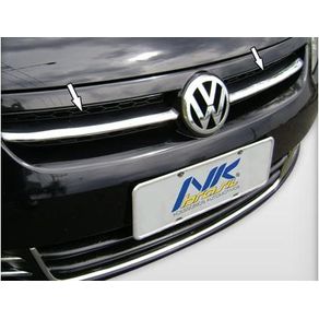 Grade Para-Choque Superior Dianteiro Vw Gol Voyage Saveiro