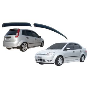 Calha Chuva 4 Portas Ford Fiesta Sedan 2011/