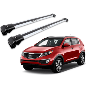 Rack P/Longarina Kia Sportage 2013/ com Teto Prata
