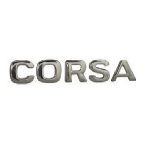 Emblema Nome Gm Corsa 2002/2003 Cromado