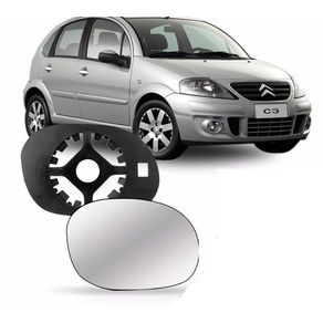 Suporte Retrovisor Citroen Picasso C3 2003/2012 com Vidro M