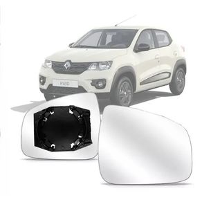 Suporte Retrovisor Renault Kwid Todos com Vidro Metalizado