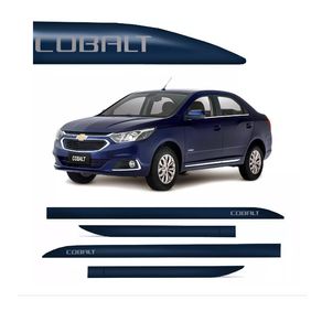 Friso Lateral Gm Cobalt 4 Portas Azul Blue Eyes (Slim)