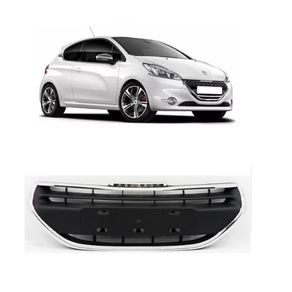 Grade Para-Choque Superior Dianteiro Peugeot 208 2012/2016