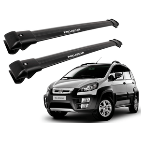 Rack P/Longarina? Fiat Idea Adventure Locker ( Larga Preto