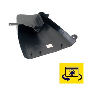 Ponta Para-Choque Traseiro Gm S10 1995/ Preta Direita