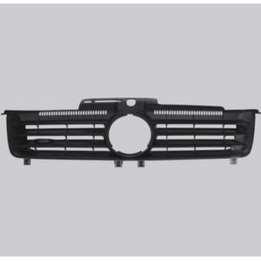 Grade Preta Para-Choque Superior Dianteiro Vw Polo 2002/200