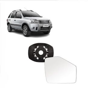 Suporte Retrovisor Ford Ecosport 2012/ com Vidro Metalizado
