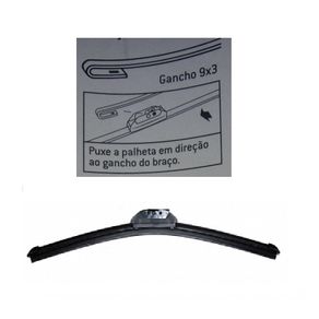 Palheta Limpador Universal Silicone Trico Flex 24