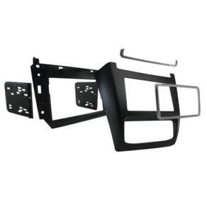 Tampa com Frente Vw Fox Spacefox 2014/ Preta 2 Din Padrao