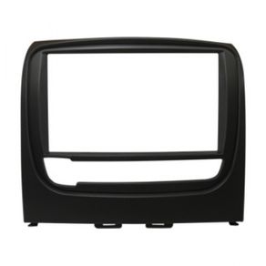 Tampa com Frente Fiat Idea 2013/ Preto 2 Din