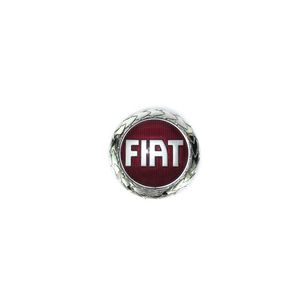 Emblema Mala Fiat Siena /2007 Vermelho com Prata