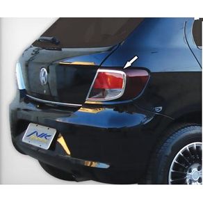 Super Aplique Lanterna Traseiro Vw Gol G5 Adaptado Cromado