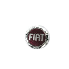 Emblema Grade Fiat Uno Fire Vermelho com Prata
