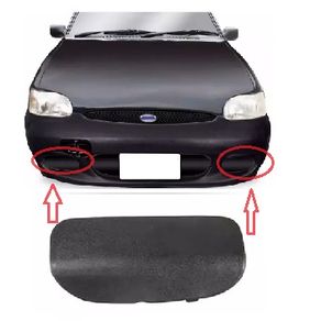 Tampa Para-Choque Dianteiro Ford Escort Zetec 1997/2002 Pre